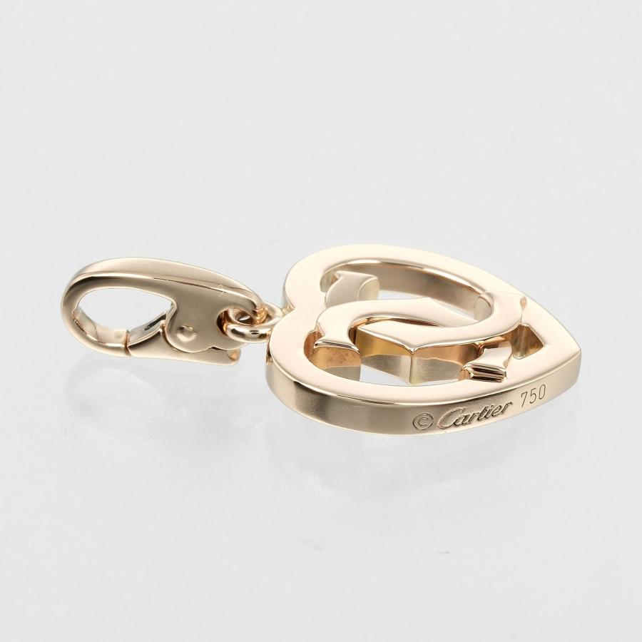 Cartier（カルティエ） CARTIER 2Cハート ペンダントトップ K18PG