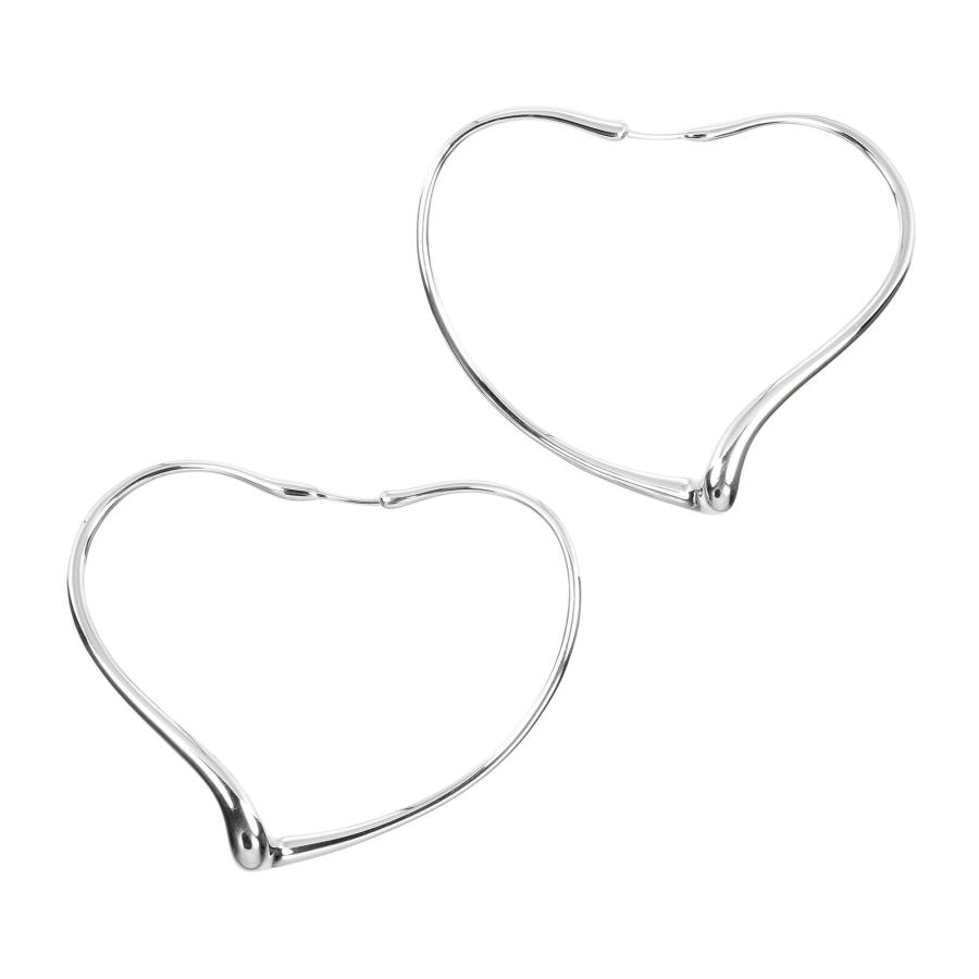 TIFFANY&Co.（ティファニー） オープンハート フープ ピアス