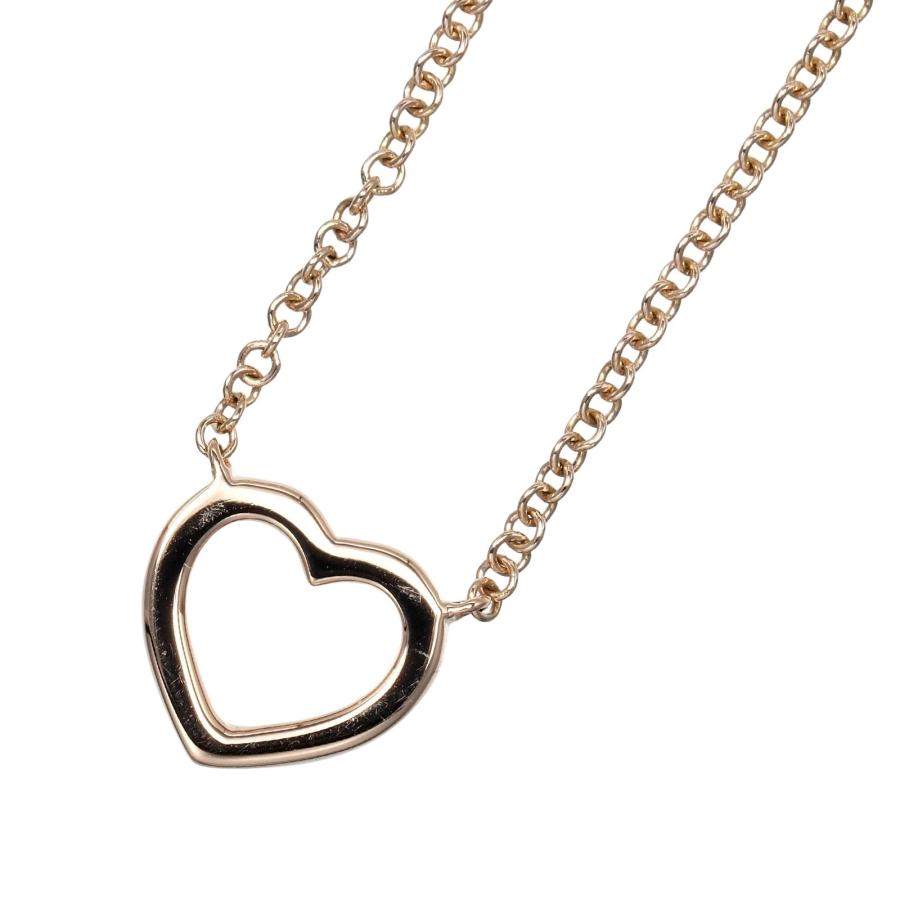 TIFFANY&Co.（ティファニー） メトロハート ネックレス K18PG ピンク