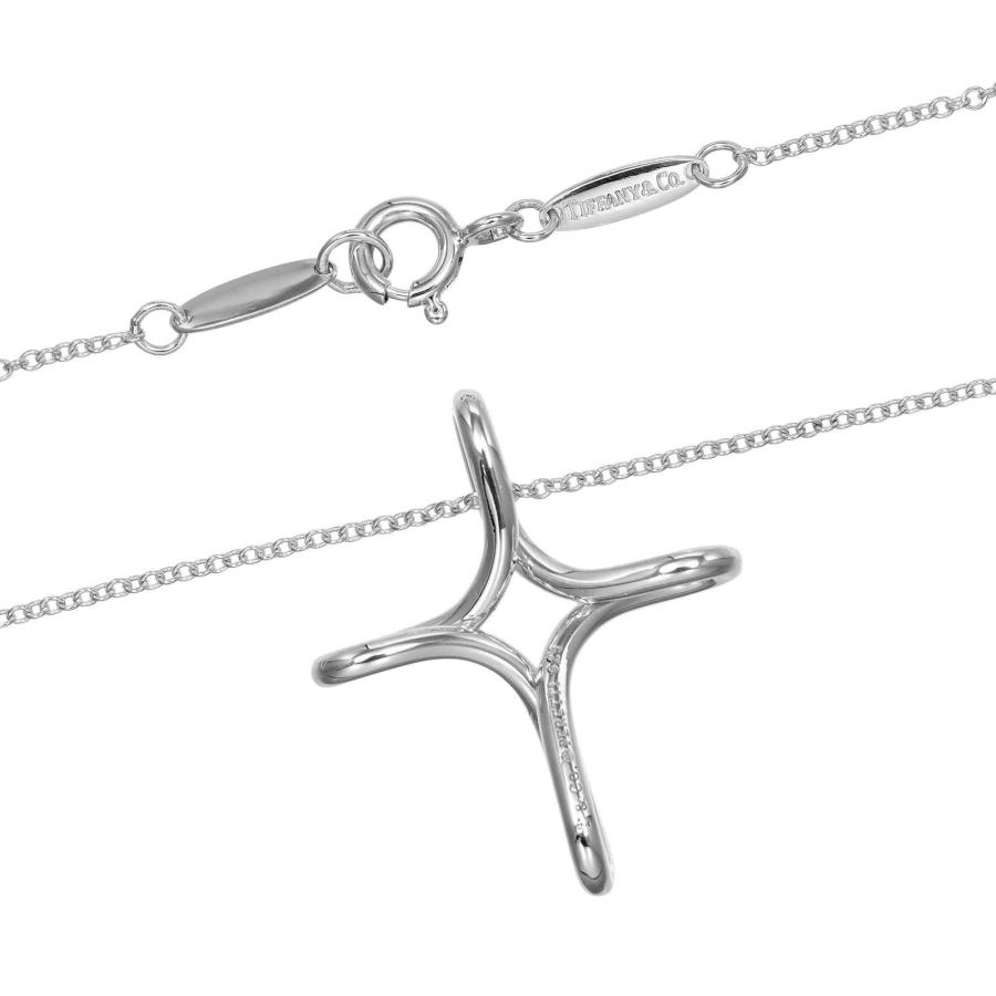 TIFFANY&Co.（ティファニー） オープンクロス ネックレス シルバー925