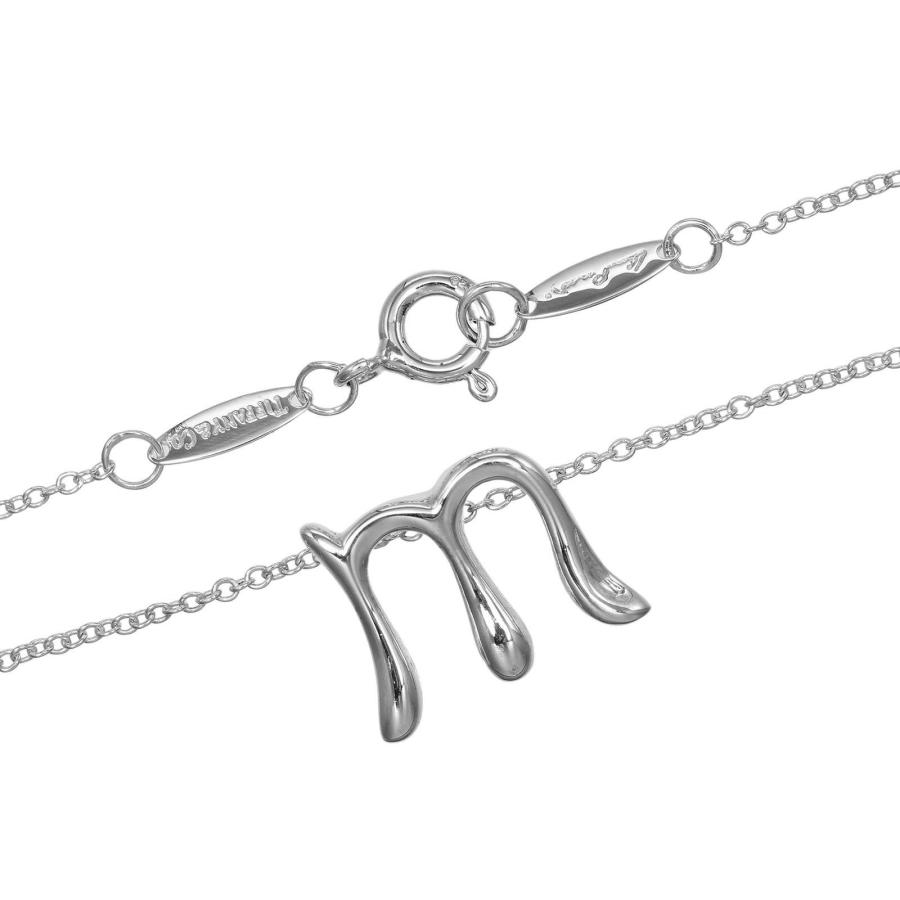 TIFFANY&Co.（ティファニー） アルファベット レターm ネックレス