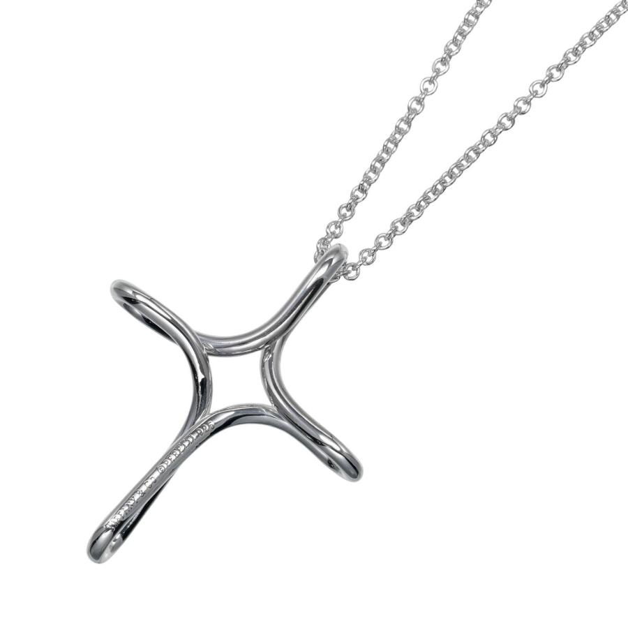 TIFFANY&Co.（ティファニー） オープンクロス ネックレス シルバー925