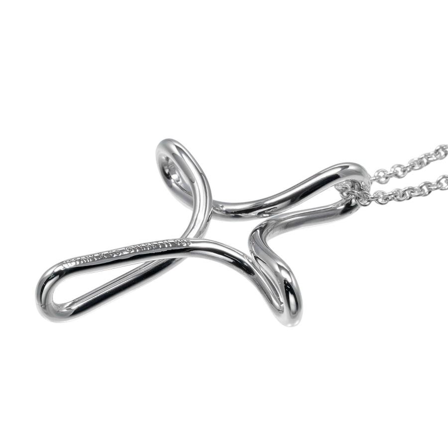 TIFFANY&Co.（ティファニー） オープンクロス ネックレス シルバー925