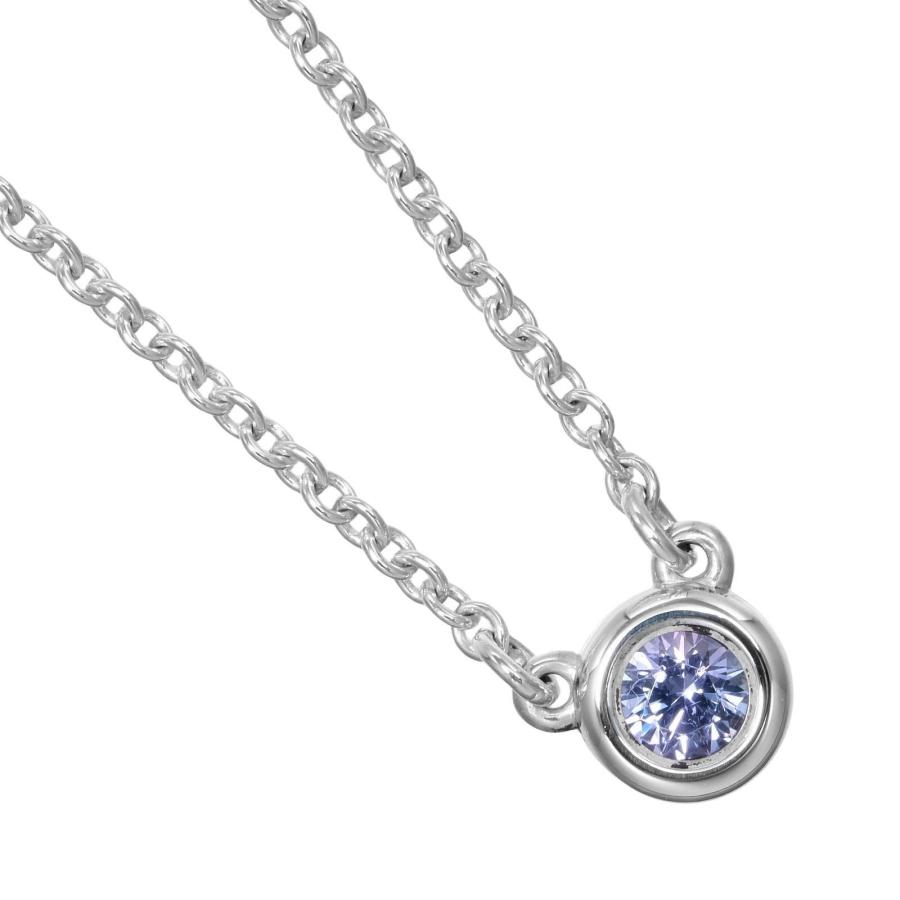 TIFFANY&Co. ティファニー カラーバイザヤード ブルー ネックレス 