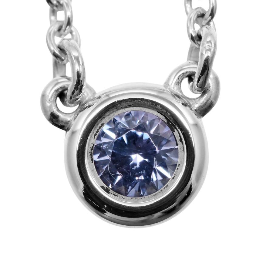 TIFFANY&Co.（ティファニー） カラーバイザヤード ブルー ネックレス 