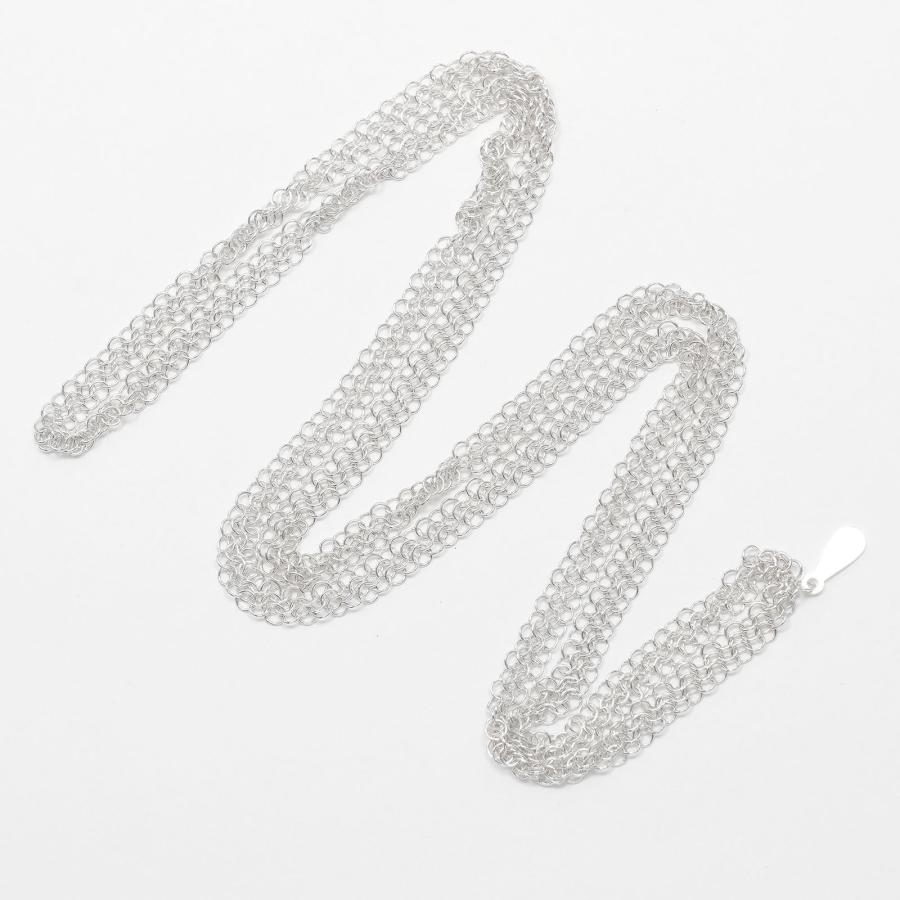 TIFFANY&Co.（ティファニー） メッシュ 64cm ネックレス シルバー925