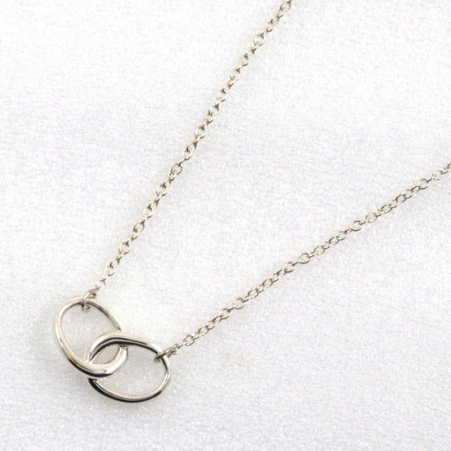 Tiffany & Co. ダブルループシルバー ネックレス TIFFANY&Co.（ティファニー） ダブルループ ネックレス シルバー925 約