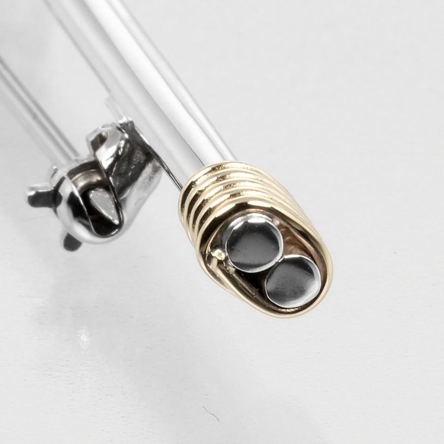 ティファニー 希少 K14 シルバー925 ノット ブローチ hy1