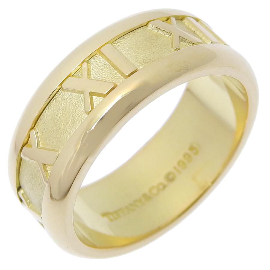 TIFFANY&Co. ティファニー アトラス リング・指輪 K18YG 10号 約8.4g  