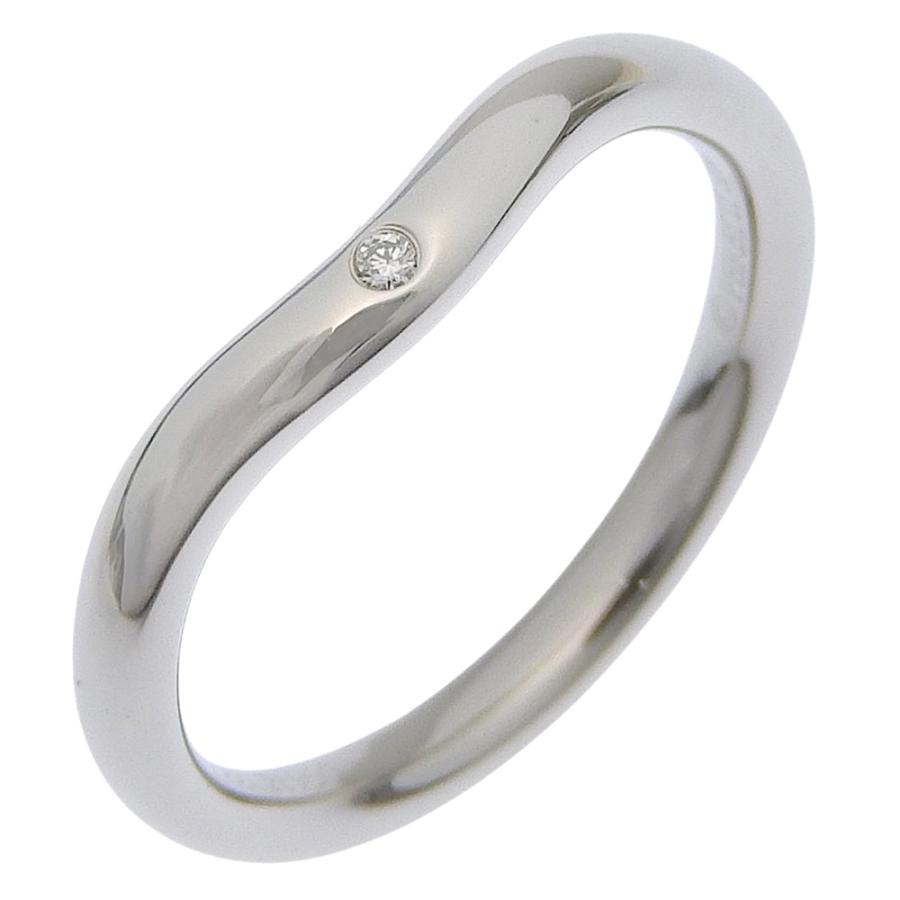 TIFFANY&Co.（ティファニー） カーブドバンド リング・指輪 Pt950 