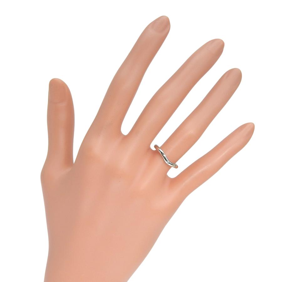 TIFFANY&Co.（ティファニー） カーブドバンド リング・指輪 Pt950 