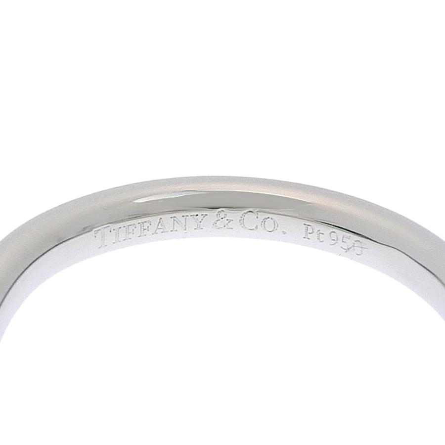 TIFFANY&Co.（ティファニー） カーブドバンド リング・指輪 Pt950 