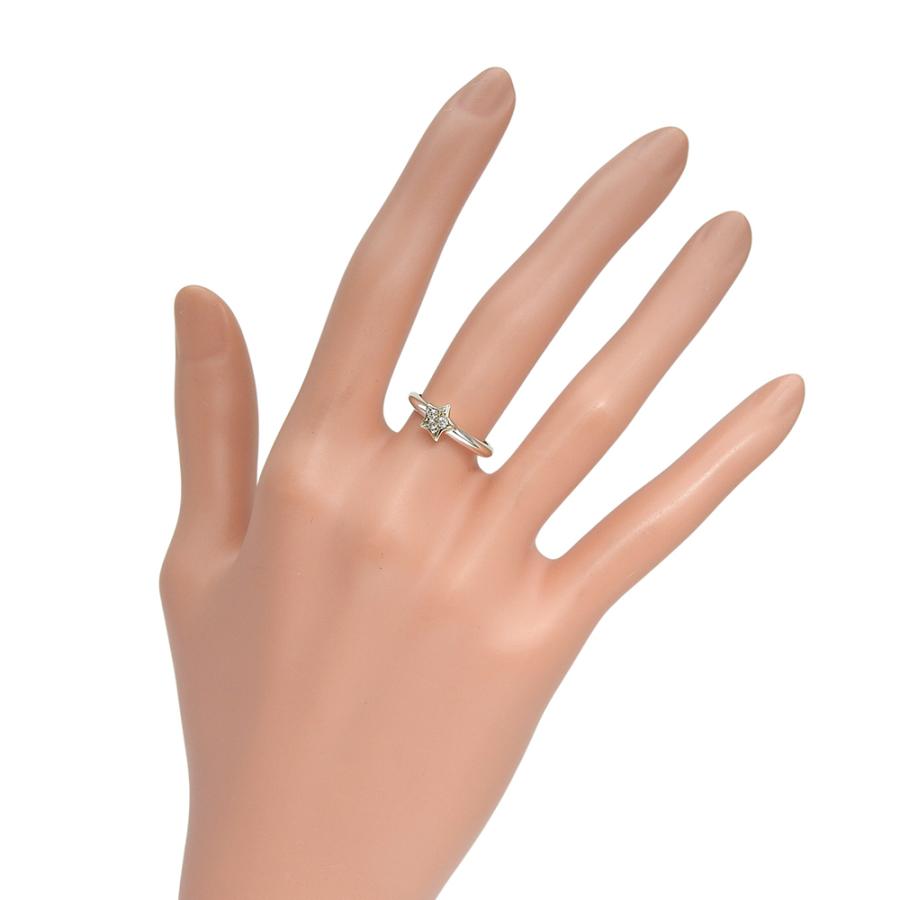 STAR JEWELRY スターモチーフ リング・指輪 K14イエローゴールド
