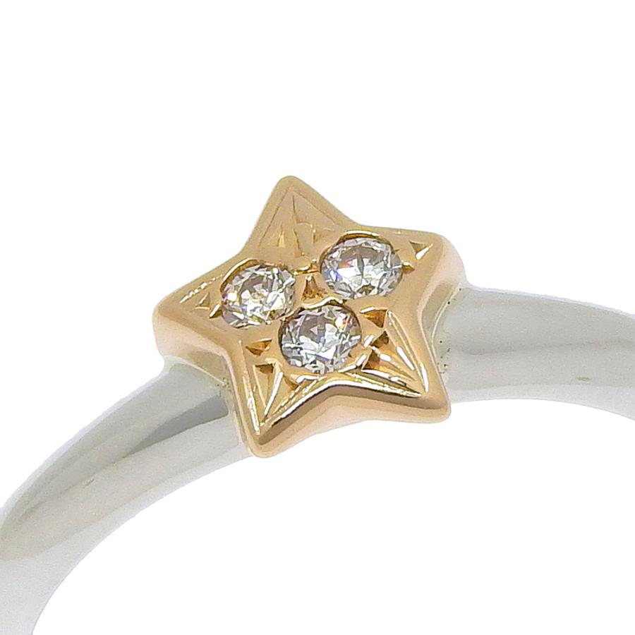 STAR JEWELRY スターモチーフ リング・指輪 K14イエローゴールド