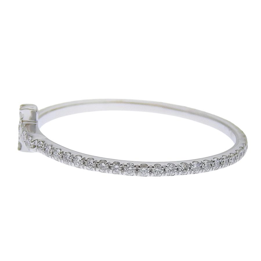 TIFFANY&Co.（ティファニー） Tワイヤー リング・指輪 K18WG