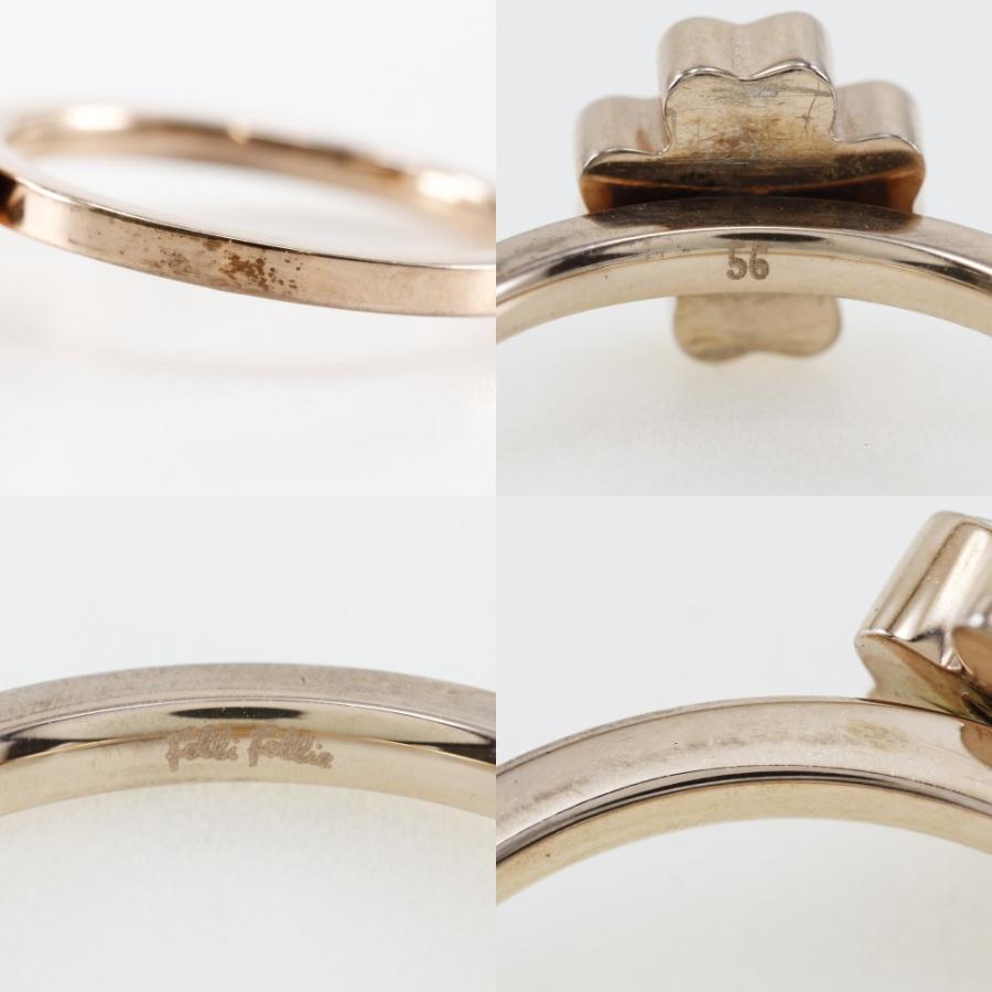 Folli Follie（フォリフォリ） 4点セット リング・指輪 金メッキ 15.5 