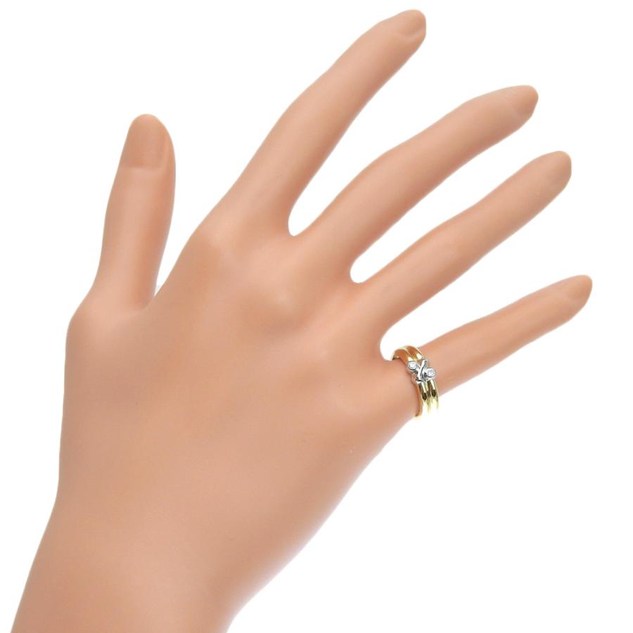 TIFFANY&Co. ティファニー シグネチャーリング リング・指輪 K18YG  