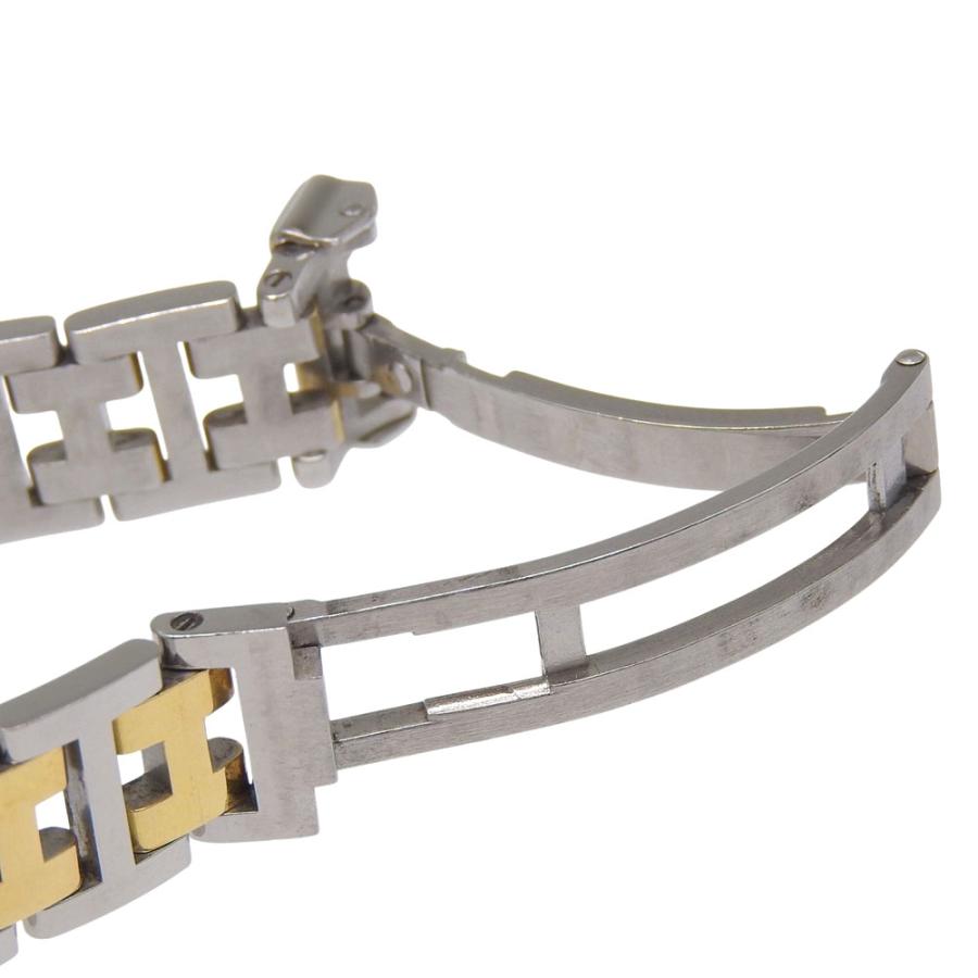 HERMES（エルメス） クリッパー CL4.220 腕時計 SS×金メッキ クオーツ