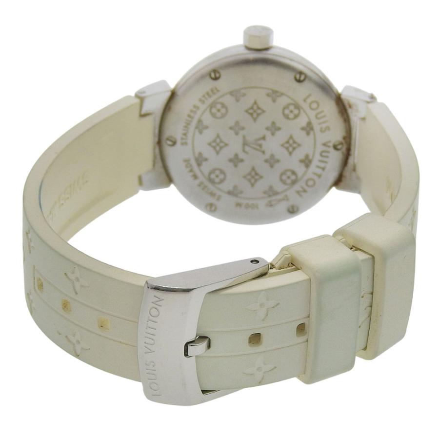 LOUIS VUITTON（ルイ・ヴィトン） タンブール Q1211 腕時計 SS×ラバー 