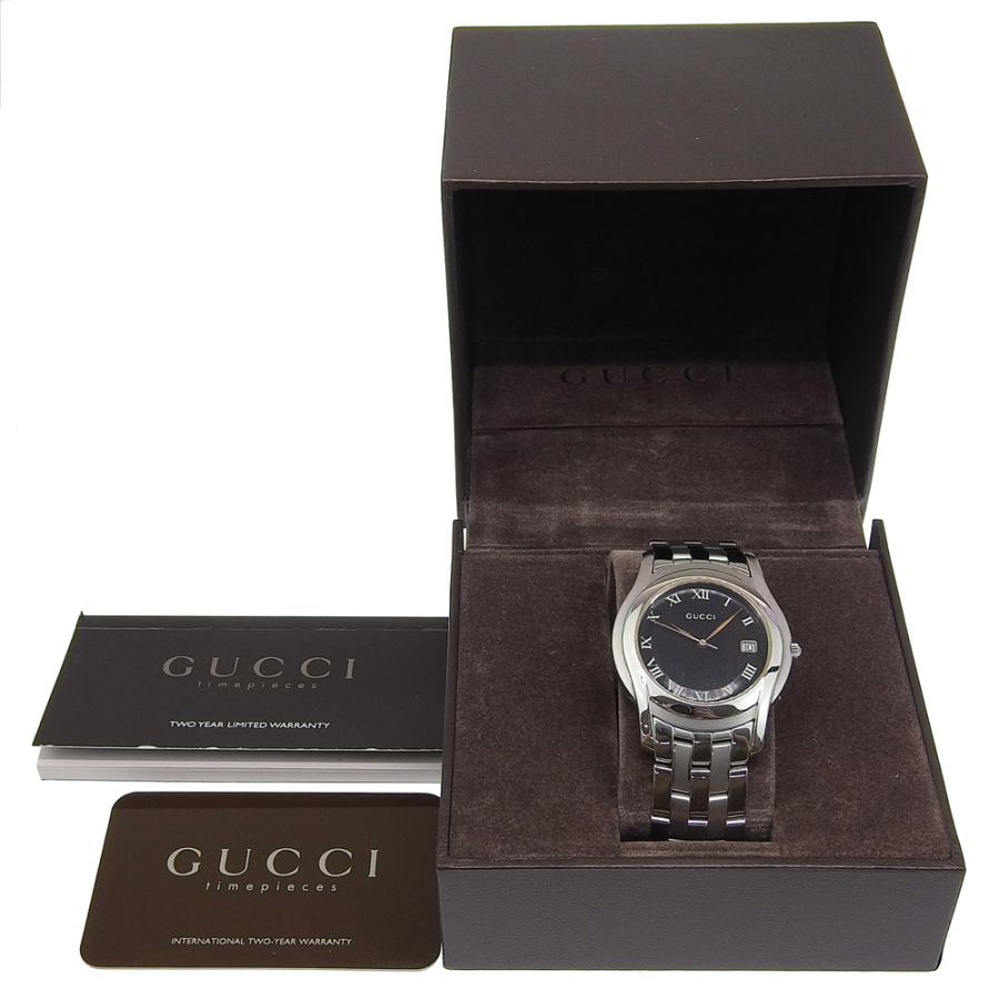 GUCCI（グッチ） Gクラス 5500M 腕時計 SS クオーツ アナログ表示