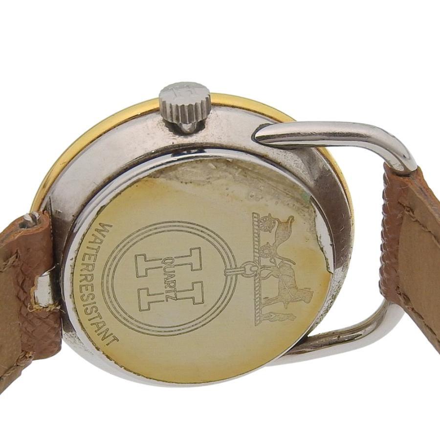 HERMES（エルメス） アルソー 腕時計 金メッキ×レザー クオーツ