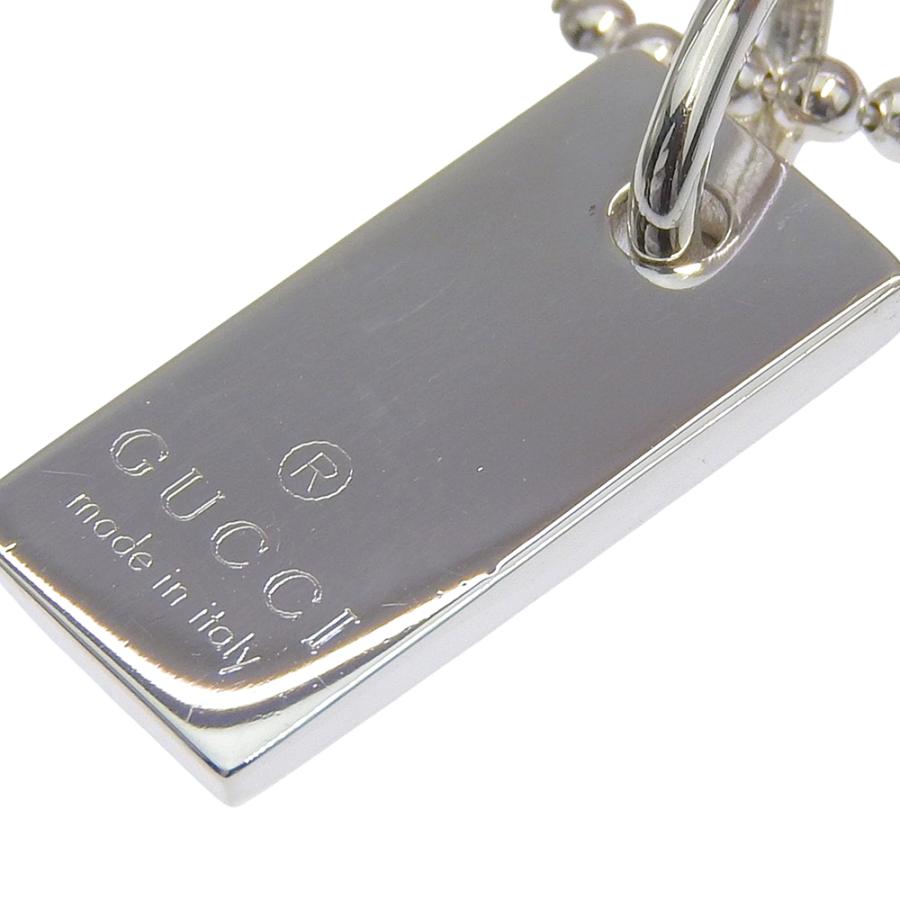 GUCCIグッチ　シルバー　ボールチェーンブレスレット GUCCI（グッチ） バー ボールチェーン ブレスレット シルバー925 約7.1