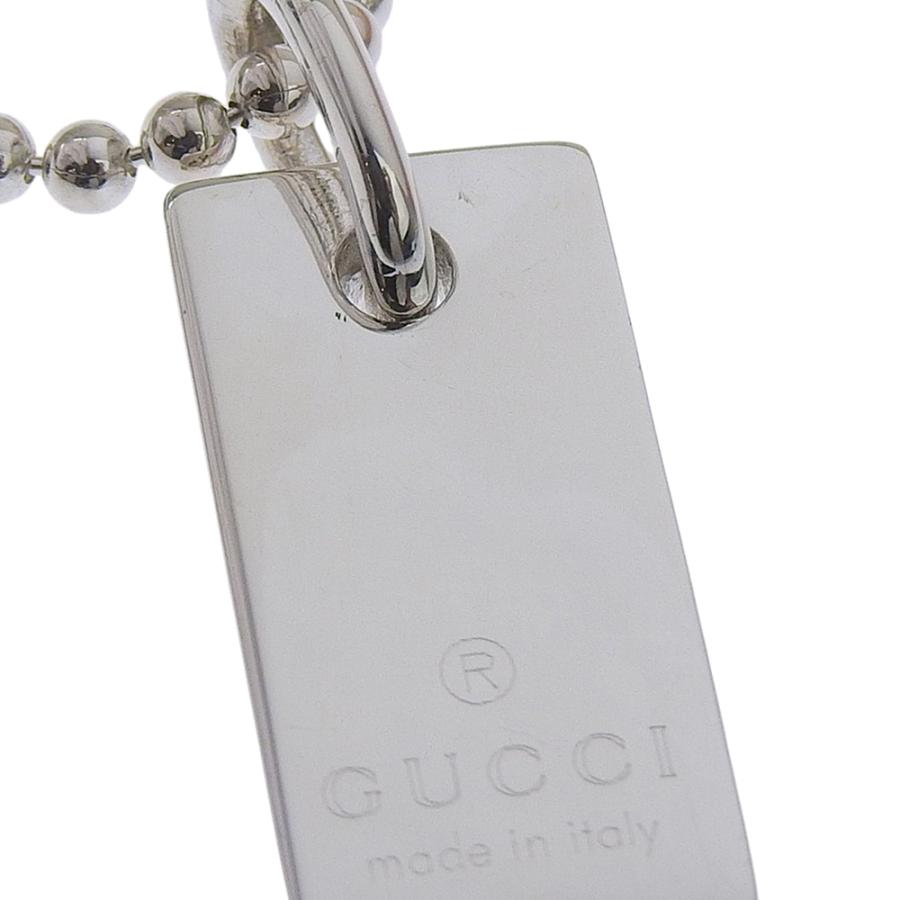 GUCCI（グッチ） バー ボールチェーン ブレスレット シルバー925 約7.1