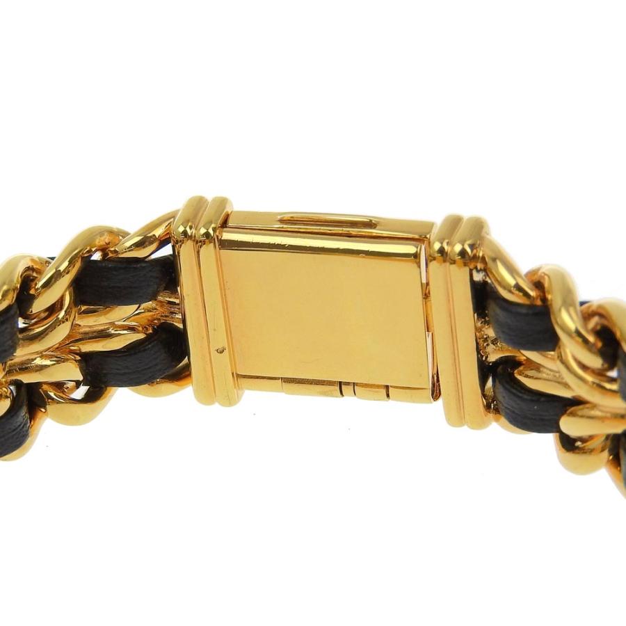 CHANEL（シャネル） プルミエールS H0001 腕時計 金メッキ×レザー