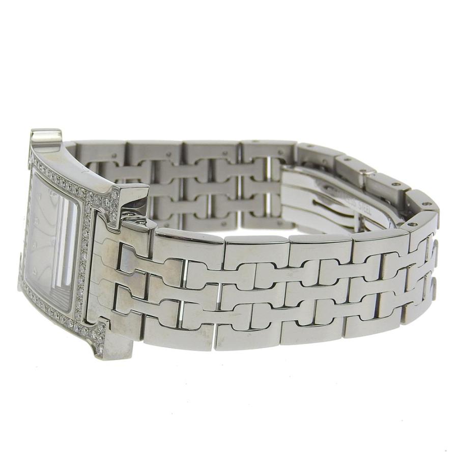 【HERMES】エルメス Hウオッチ ダイヤベゼル HH1.230 ステンレススチール クオーツ アナログ表示 レディース シルバー文字盤 腕時計 HERMES（エルメス） Hウオッチ ダイヤベゼル HH1.230 腕時計 SS