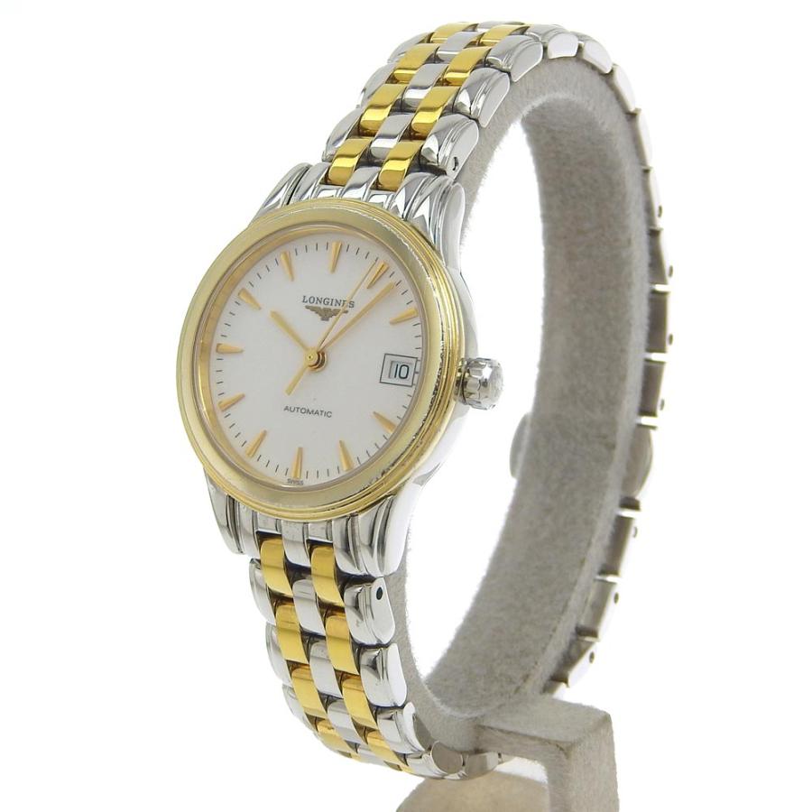 美品★Longines レディース 時計 シルバー/ゴールド　ロンジン　コンビ LONGINES（ロンジン） コンビ 裏スケ cal.592.2 L4.274.3 腕時計 SS