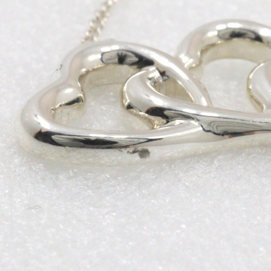 TIFFANY&Co. ティファニー トリプルハート ネックレス シルバー925 約