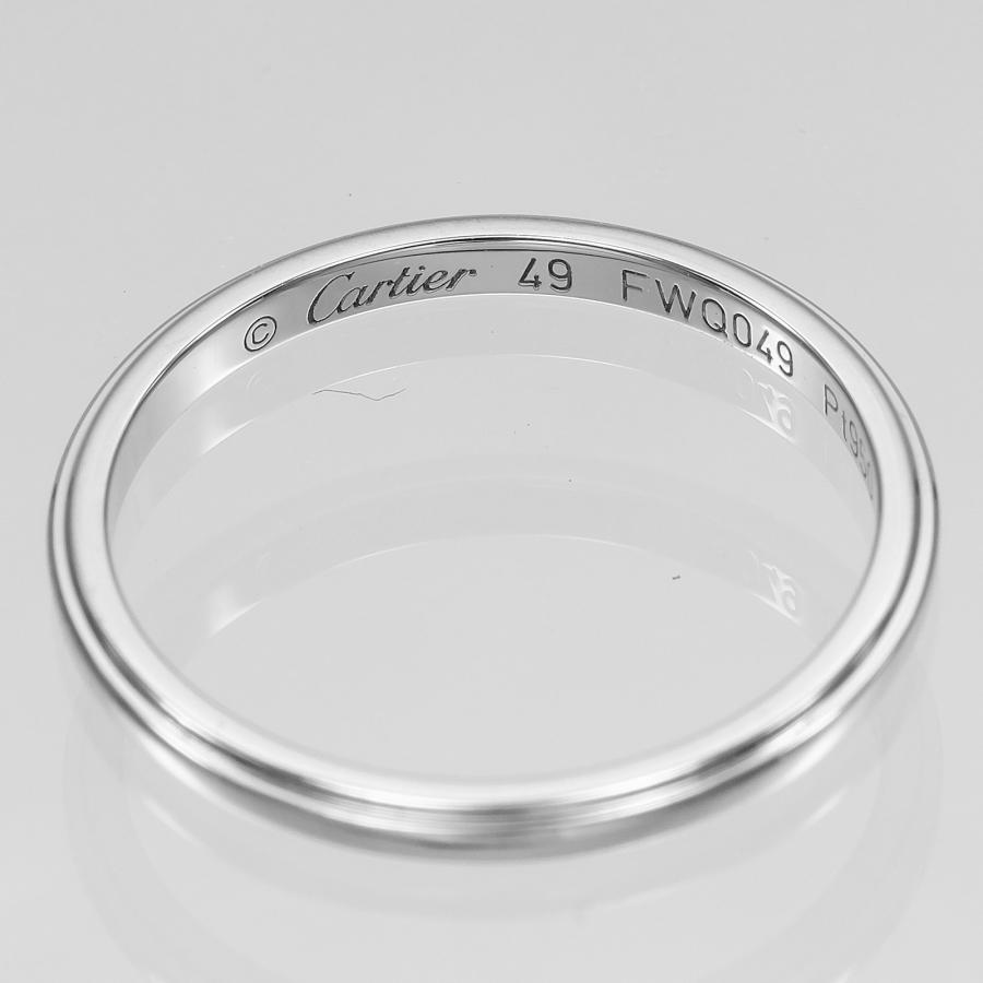 Cartier（カルティエ） リング ダムール 9号 指輪 Pt950プラチナ 約2g