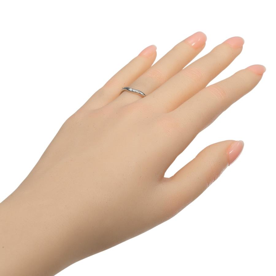 TIFFANY&Co.（ティファニー） リング カーブドバンド 9号 指輪 Pt950 