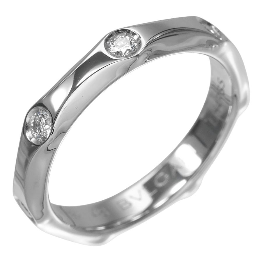 BVLGARI インフィニート　プラチナリング 指輪　【中古】 BVLGARI（ブルガリ） インフィニート ウェディング 7.5号 リング 指輪