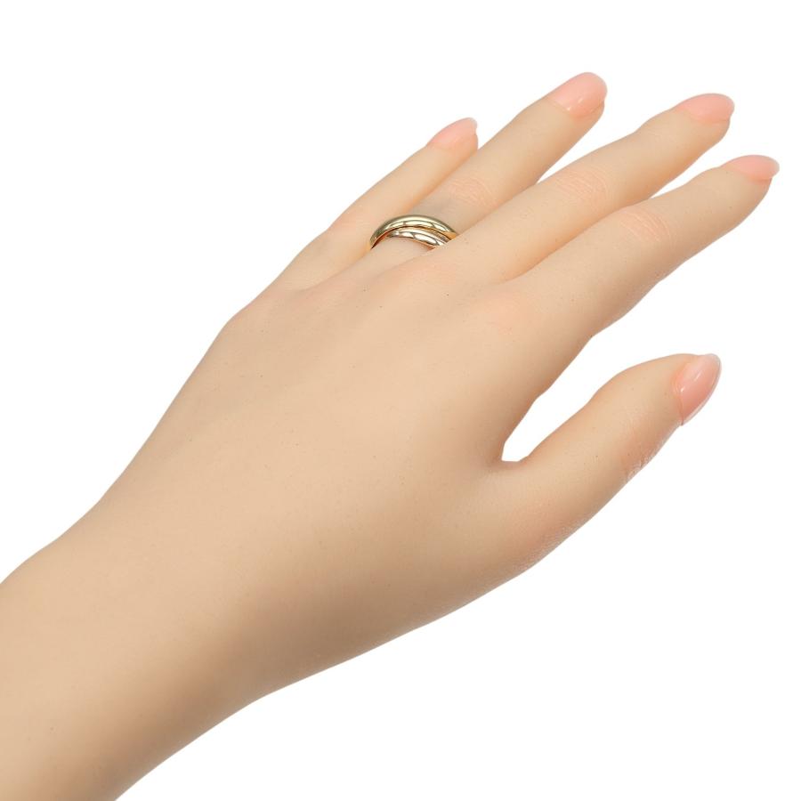 Cartier（カルティエ） トリニティ 13号 リング 指輪 3.5mmバンド K18