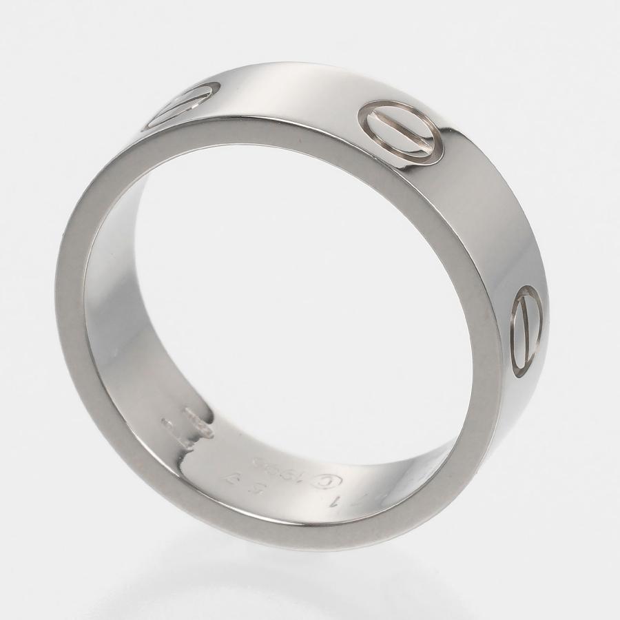 Cartier カルティエ CARTIER ラブ 16号 リング 指輪 K18WG ホワイト  