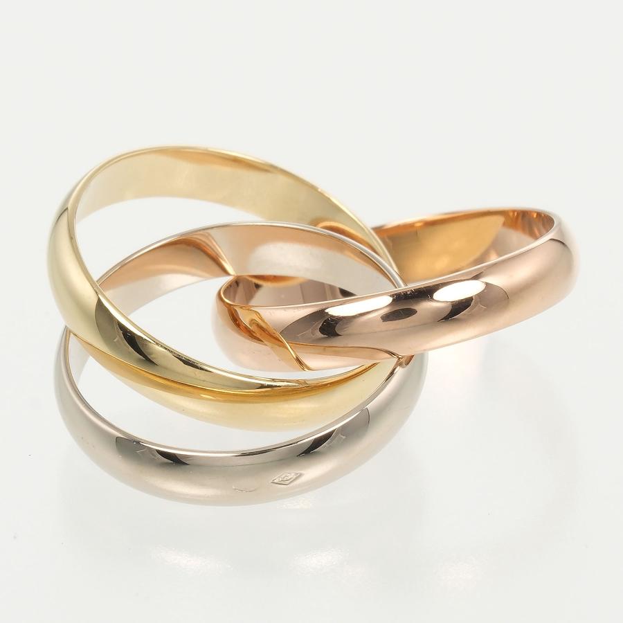 Cartier カルティエ CARTIER トリニティ 7号 リング 指輪 K18ゴールド  