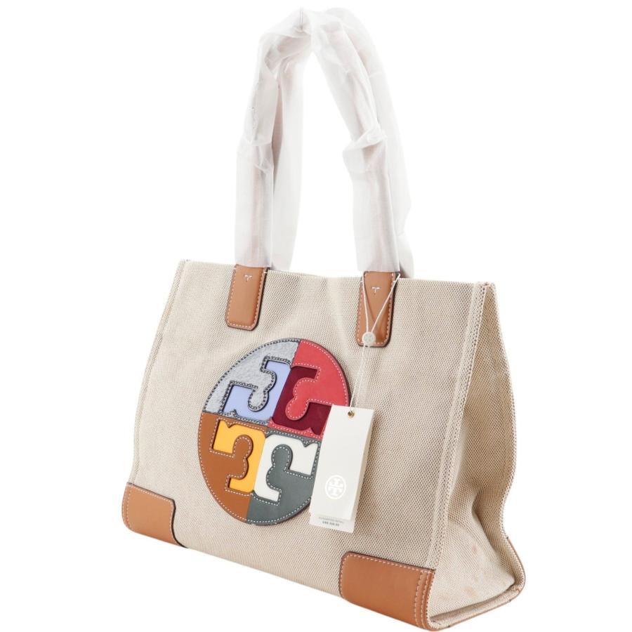 TORY BURCH（トリーバーチ） エラ カラーブロック ロゴトート トート