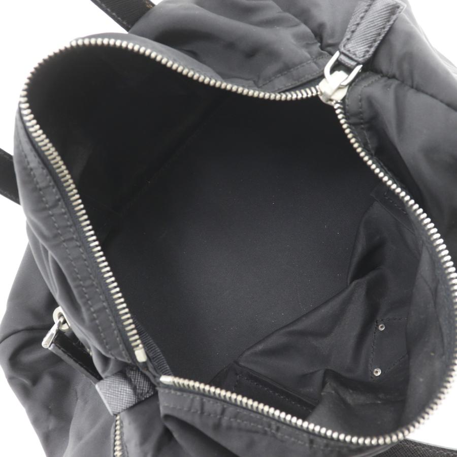 PRADA（プラダ） ミニボストン トートバッグ ナイロン 黒 レディース