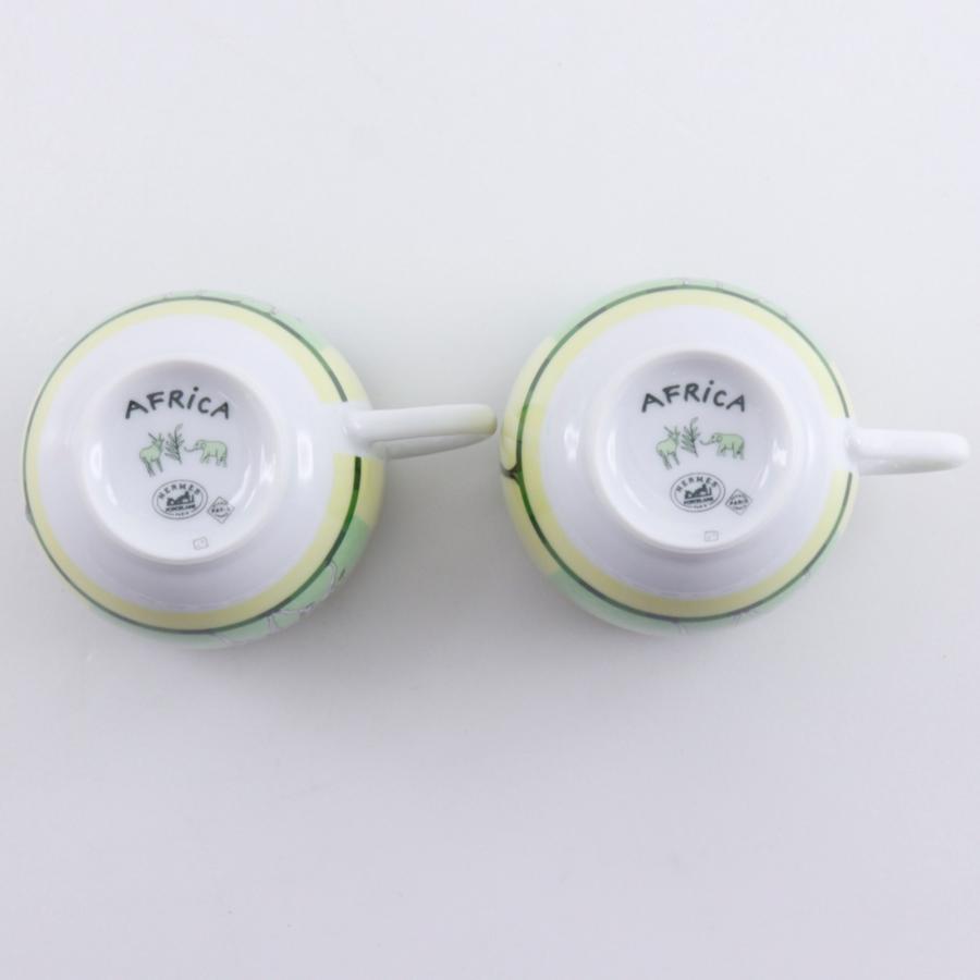 HERMES（エルメス） グリーンデミタスカップ＆ソーサーペアセット
