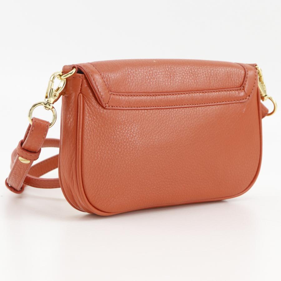 Tory Burch オレンジ レザー ショルダーバッグ 小型