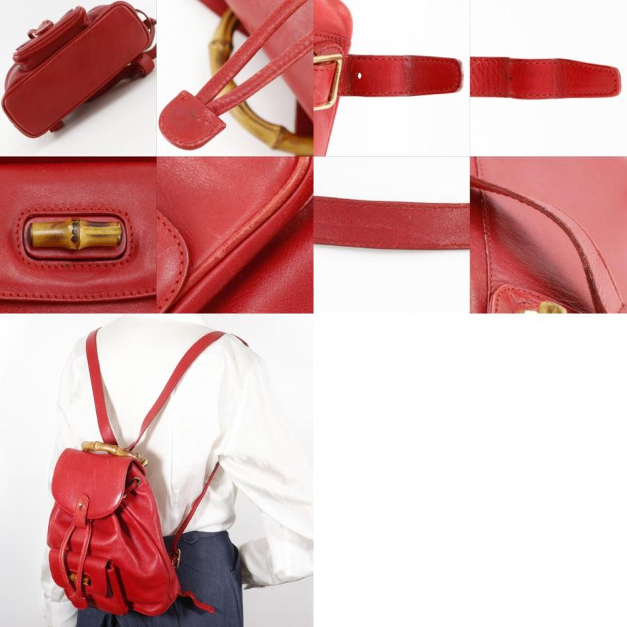 GUCCI グッチ スエードレザー 本革 バンブー ミニリュック バックパック GUCCI（グッチ） バンブー ミニリュック 003.3444.0030 リュック