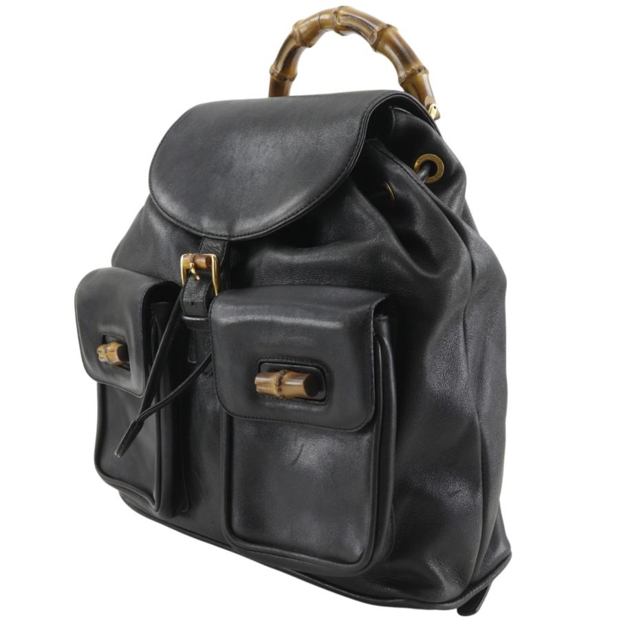 GUCCI（グッチ） バンブー 003.2058.0016 リュック・デイパック レザー
