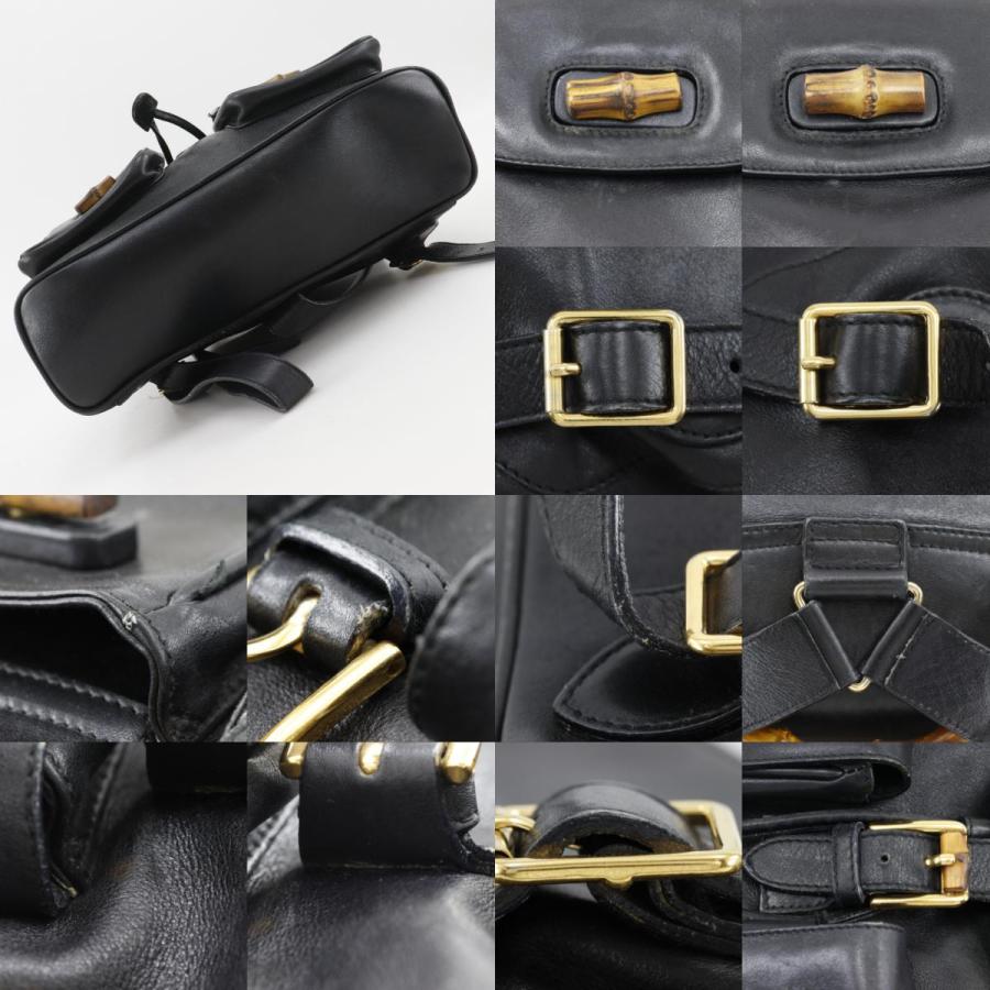 GUCCI（グッチ） バンブー 003.2058.0016 リュック・デイパック レザー 
