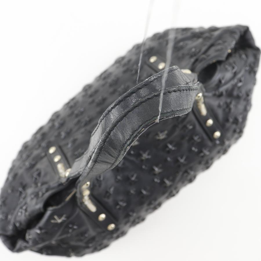 JIMMY CHOO ジミーチュウ スタースタッズ トートバッグ レザー 黒