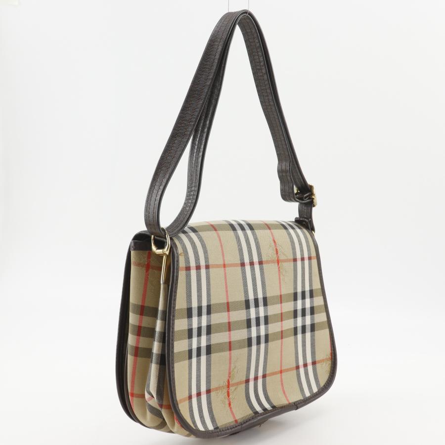 BURBERRY（バーバリー） ノバチェック ショルダーバッグ キャンバス