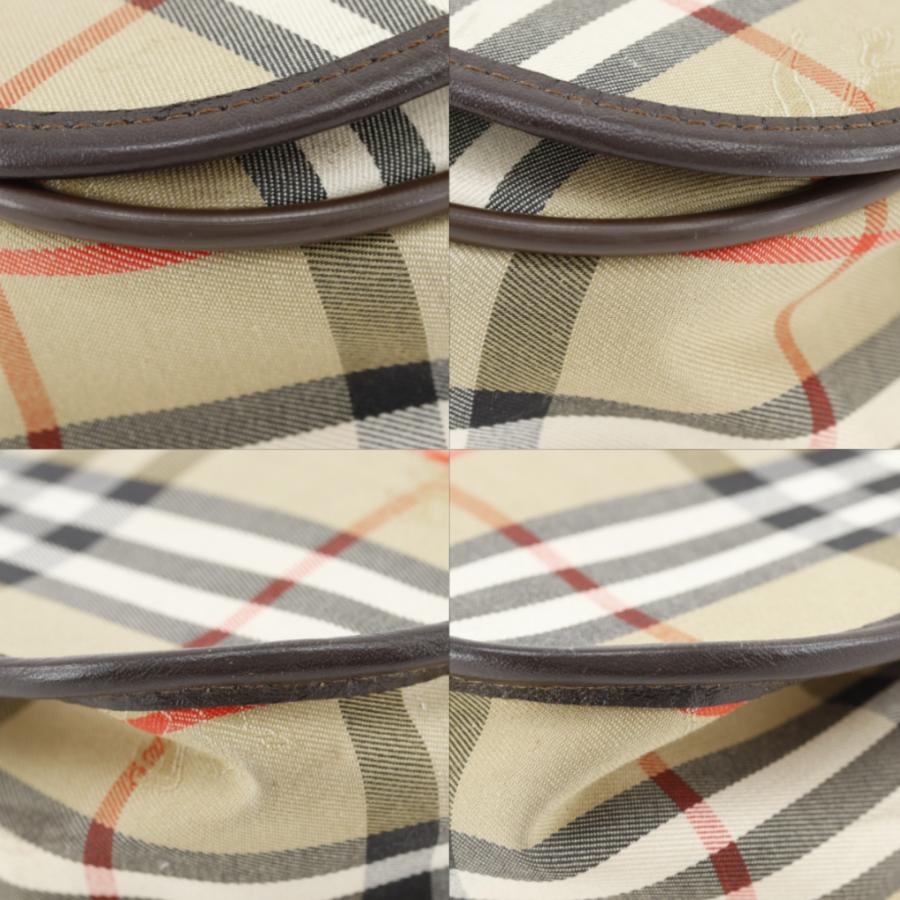 BURBERRY（バーバリー） ノバチェック ショルダーバッグ キャンバス