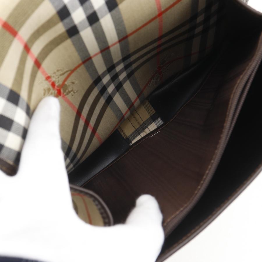 BURBERRY（バーバリー） ノバチェック ショルダーバッグ キャンバス