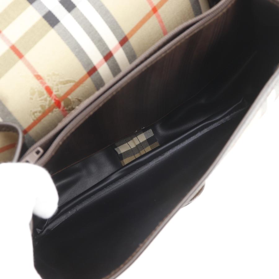BURBERRY（バーバリー） ノバチェック ショルダーバッグ キャンバス
