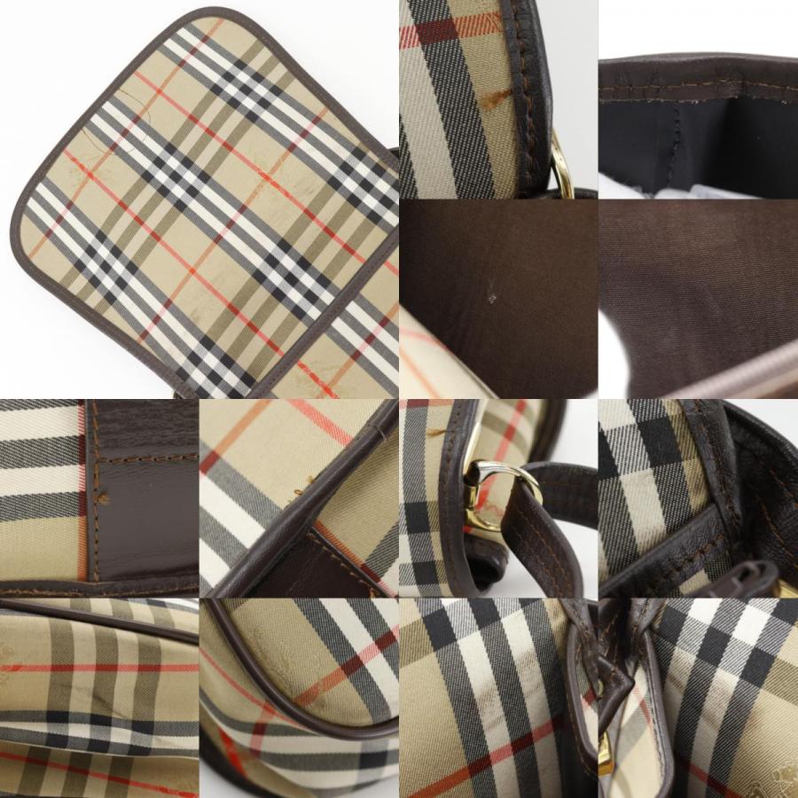 BURBERRY（バーバリー） ノバチェック ショルダーバッグ キャンバス